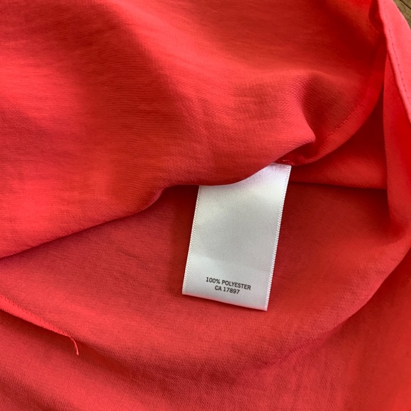 Banana Republic Pink Ruffle Sleeveless Blouse - Picture 6 of 7